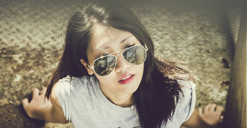 Klassiske aviator solbriller til kvinder og mænd