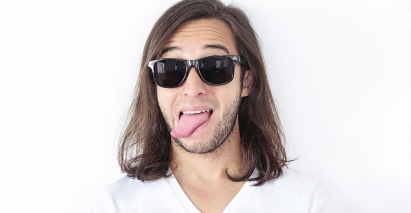 Billige solbriller i Wayfarer stil