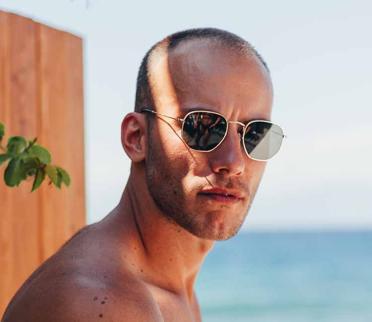 Billige polaroid solbriller til mænd