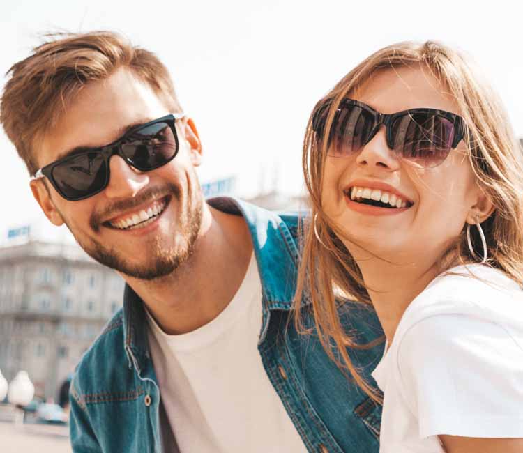 Flotte polaroid solbriller til kvinder og mænd