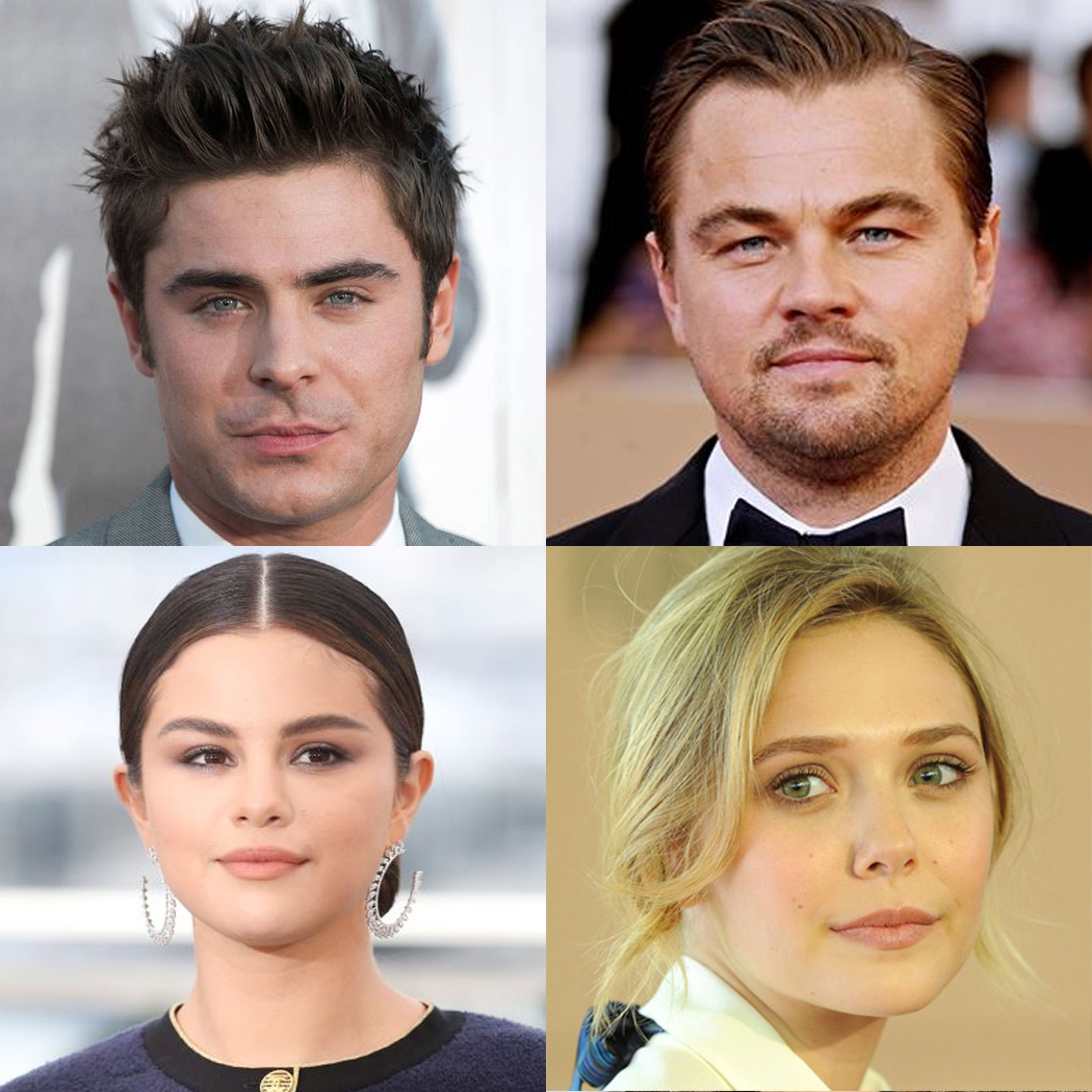 Eksempler på runde ansigter