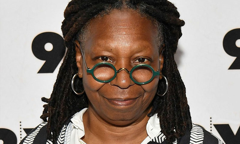 Whoopi Goldberg med runde briller