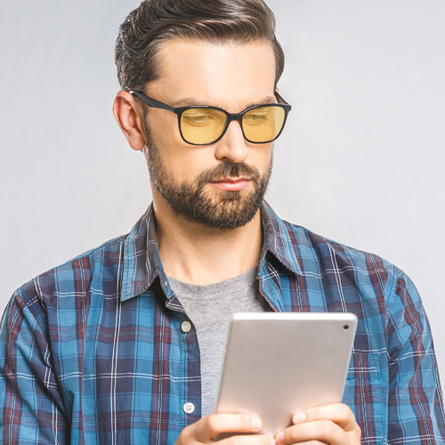 Blue light aften briller