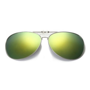 Clip-on solbriller til at sætte på briller