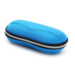 Blåt hard case etui