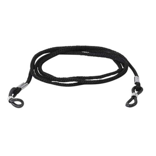 Sort justerbar snor til briller i nylon
