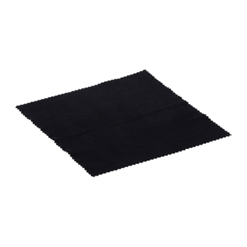 Sort brilleklud i microfiber