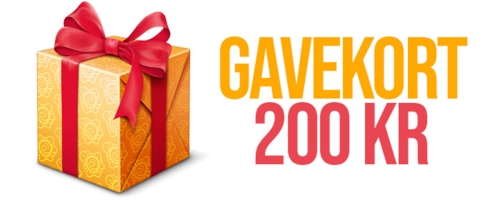 Gavekort 200 kr
