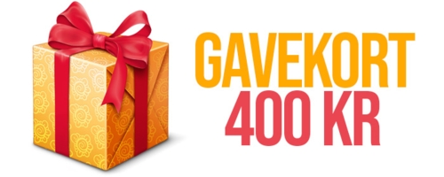 Gavekort 400 kr
