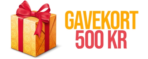 Gavekort 500 kr