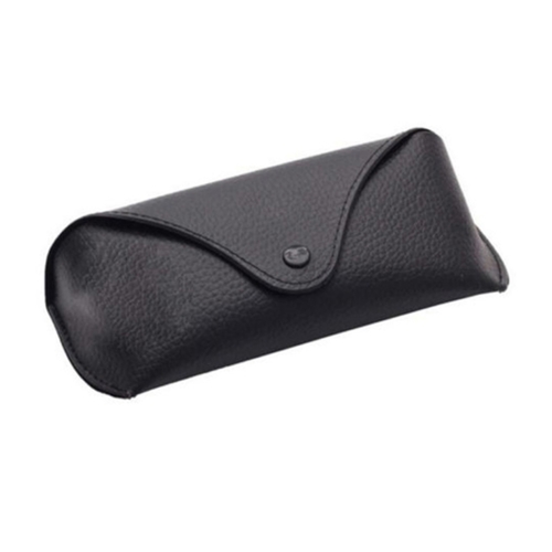 Sort etui i P.U. læder