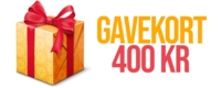 Gavekort 400 kr